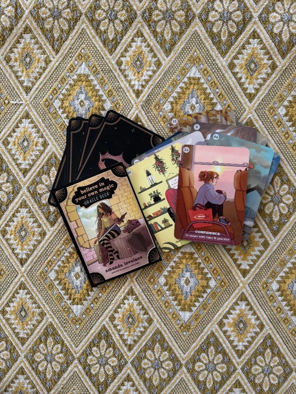 Cozy Witch Tarot & Coloring Believe in Your Own Magic Oracle Make Your Own Magic - Picture 7 of 16